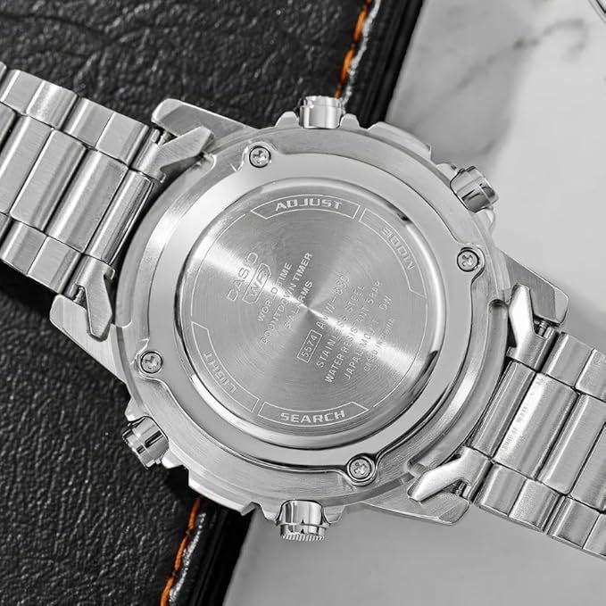 ساعة كاسيو للرجال من الستانلس ستيل | Casio Men's Watch Stainless Steel