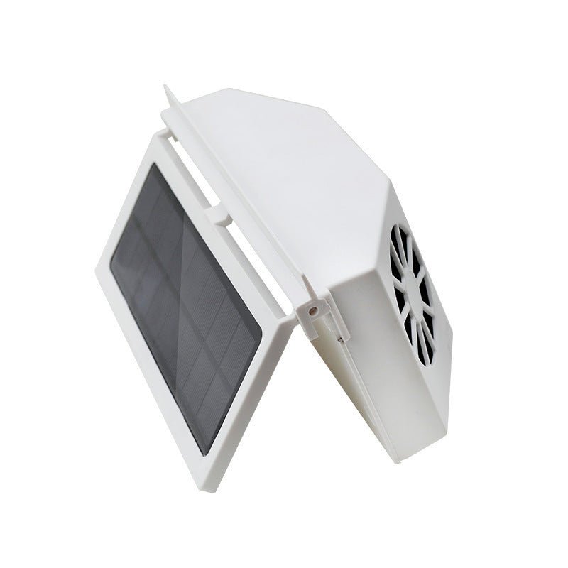 Car Fan Solar Window Sun Powered Car Auto Air Vent Cool Cooling System
